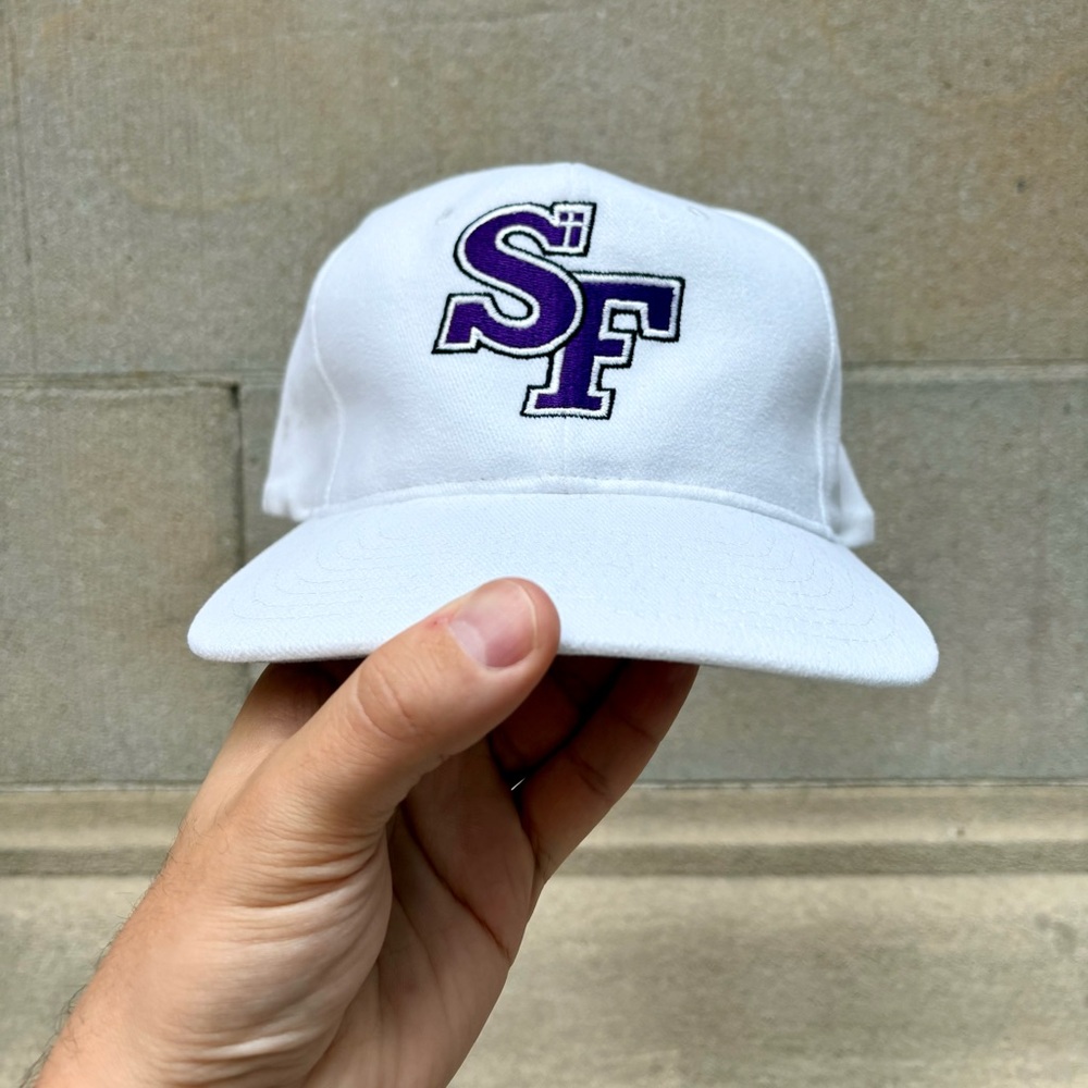 San Francisco Giants VTG 90s white Starter snapback hat OSFA
